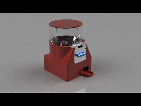 Fully 3d Printed Gumball Machine