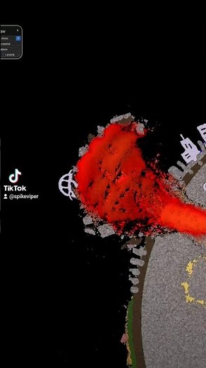 A volcano rips into our city in Space Simulation Toolkit! #space #gaming #science