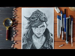 Drawing Vi from Arcane