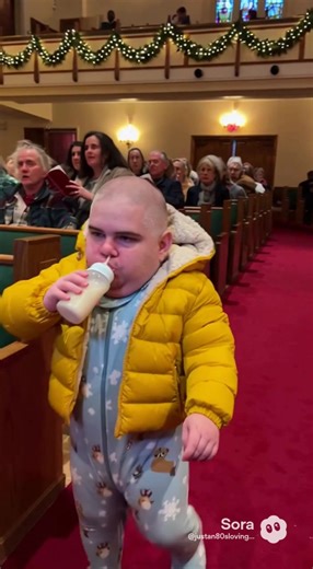 Pickle baby interrupted church service #fyp #funny #fypシ #ai | ai generated video baby