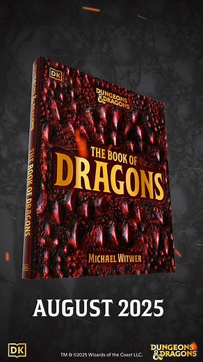 🐉 DK Books is delighted to announce The Book of Dragons coming soon! 🐉 Written from the perspectives of Tiamat and Bahamut, the mighty dragon gods themselves, it's the ultimate guide to our favourite scaled friends (and foes). | Dungeons & Dragons