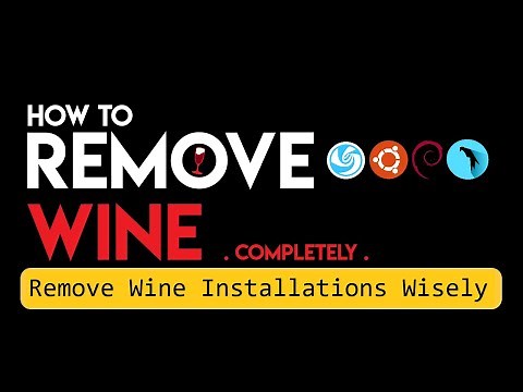 How to Completely Remove Wine from Ubuntu / Debian / Parrot 5.0 | Remove WineHQ | Remove Linux Wine