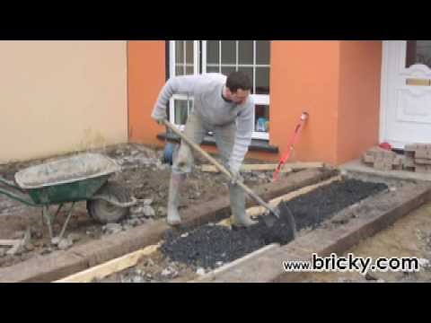 Lay A Block Paving Patio