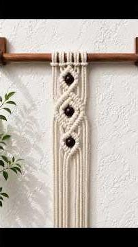 Macrame Design for Beginners Class 384 #macrame #macramepattern #macramedesign #macrameforbeginners