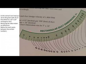 The Ductulator Explaned For Air Conditioning and Mechanical Contractors from JacktheExamGuy.com