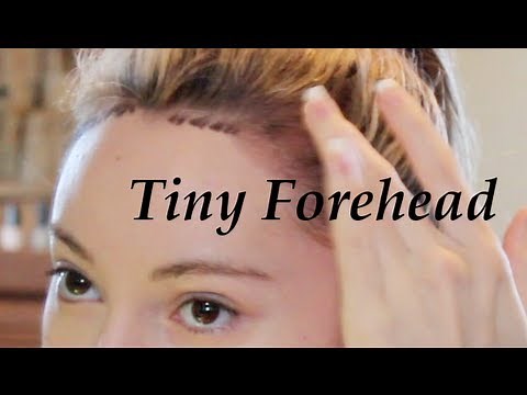 Get a Tiny Forehead Tutorial! ( Lower Hairline )