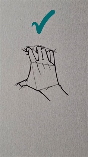drawmg on Instagram: "How to draw hand grabbing somthing #drawing #sketch #tutorial #sketchbook #desenho"