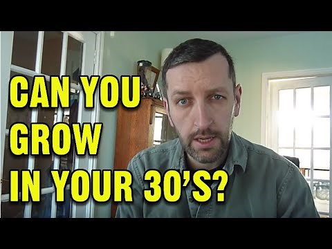 Can you grow taller in your 30's?