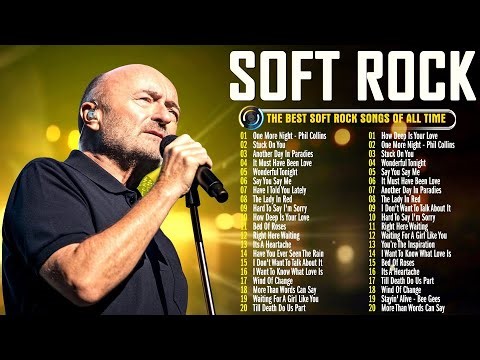 Rod Stewart, Phil Collins, Bee Gees, Eric Clapton, Lobo - Soft Rock 70s 80s 90s Love Songs