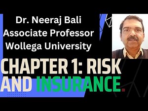 RISK AND INSURANCE CHAPTER 1