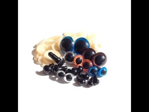 Inserting Safety Eyes into Soft Toys