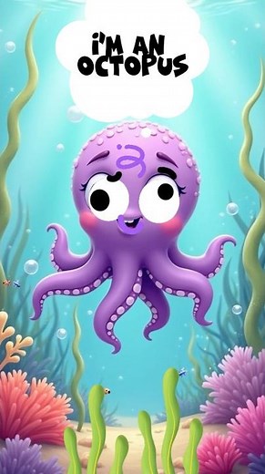 I’m an Octopus! | Fun Ocean Song for Kids #kidssongs #toddlerlearning #animalsongsforkids #cartoon
