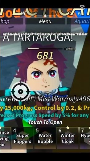 how to macro on mobile in fisch/macro on mobile in fisch #fisch #roblox