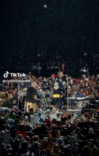 Coldplay Sparks Live Performance with Dakota Johnson