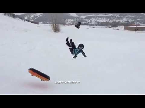 Best Tubing Sledding Fail In History