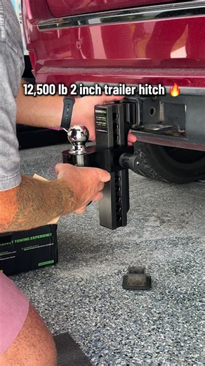 Adjustable 2 Inch Trailer Hitch for Heavy Towing