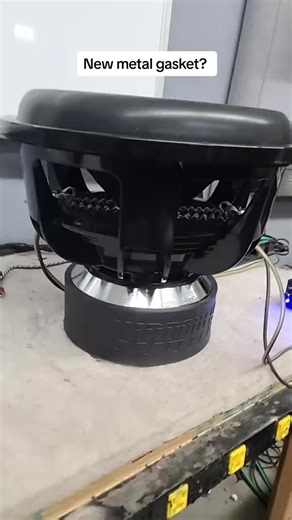 Metal gasket do look cleaner. But if your inverting the subs you wont even see it. #GetAmpedUp Www.AmpedUpCarAudio.com. | Kyle Clipo Rutherford