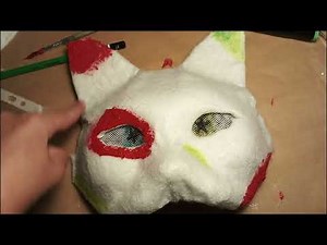 How to make a therian mask DIY easy step by step tutorial