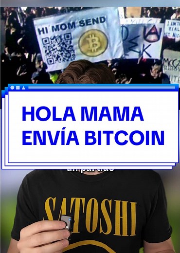 La historia de 'Hola mamá, envía Bitcoin'
