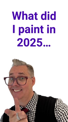 Rob Croxford on Instagram: "HOLY CRAP—what a year 2025 was! 😵‍💫😵‍💫😵‍💫 There were huge highs… like my first-ever trip to Victoria, BC—and a SOLD-OUT show @gallerymerrick (casual, still not over it). PLUS a HUGE solo show @sybilfrankgallery, a great showing @agh, a shiny new relationship with @conradwestgallery in Vegas (hello, neon dreams), and a tonne of fabulous commissions. (Quick reminder: my commission list is already forming, so slide into my DMs if you want on it!) Honestly… I’m exha