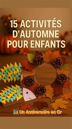 🍁 15 activités d’automne pour enfants 🍂 L’automne, c’est la saison idéale pour partager des moments en famille : promenades, bricolages, recettes et jeux créatifs. On vous a préparé une sélection d’idées simples et ludiques pour occuper vos enfants tout au long de la saison. 👉 Retrouvez dans ce post quelques inspirations, et découvrez les 15 activités complètes dans l’article sur notre blog (lien en bio). ✨ Des activités nature, des bricolages faciles, des recettes gourmandes… Bref, tout ce q