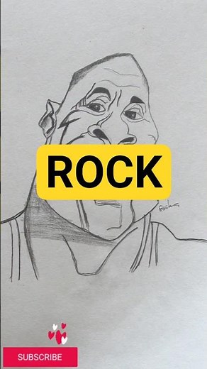 The Rock as a Cartoon?! 😂 | Funny Caricature Drawing
