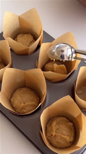 SUPER COZY browned butter vanilla chai muffins! A viral hit from last year! You guys LOVED my b