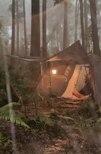 583K views · 10K reactions | Camping with heavy rain | Raelyn | Facebook