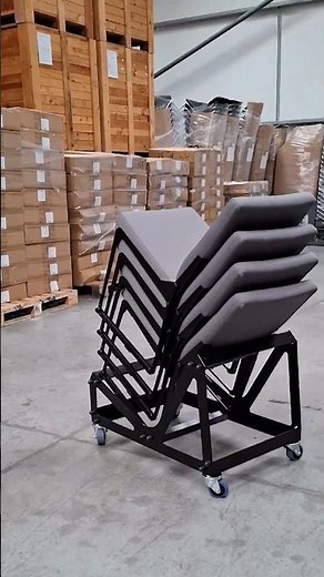 The new Strata stacking chair