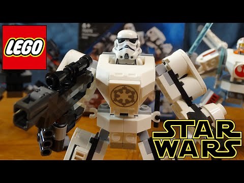 LEGO Star Wars Stormtrooper Mech set #75370 unboxing / build / review