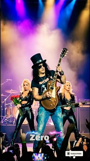 Slash-Style Guitar Solo That Blew Up the Whole Stage 🎸🔥#slash #gunsnroses #grn