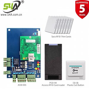 [Hot Item] Network Access Control Panel and Card Reader Exit Button for Full Kits for Security Devices in Door