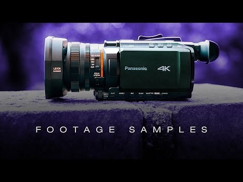 Panasonic HC-X1500 - Footage Samples