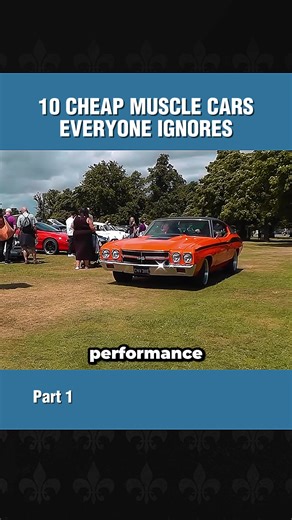 10 Affordable Muscle Cars You Should Consider Buying