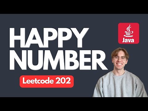 LeetCode 202 - Happy Number | Java Solution