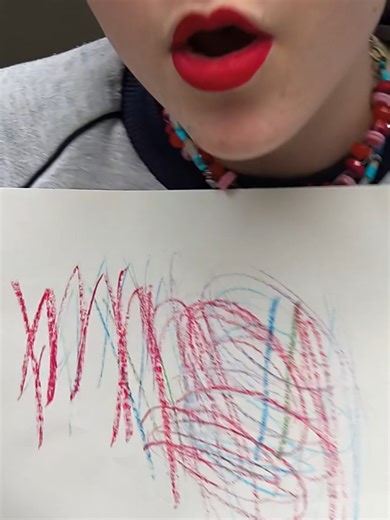 abstract drawings with crayons ✨ #abstractart #modernart #childartist #childrensart #creativity