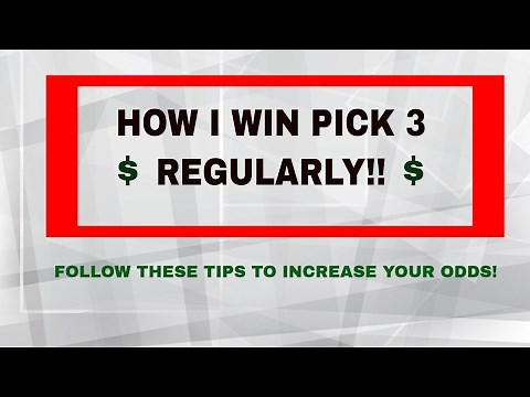 HOW TO WIN PICK 3!