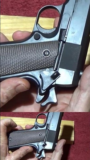 HOW TO REMOVE a 1911 thumb safety?