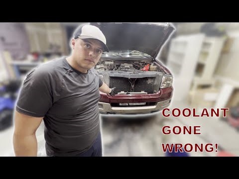 COOLANT FLUSH CHAOS with Big Red