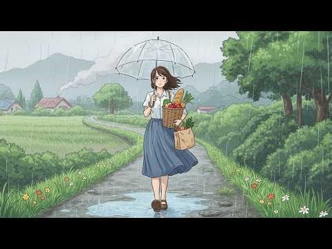 Gentle Rainy Afternoon Walks | Cozy Cooking and a Peaceful Life Alone