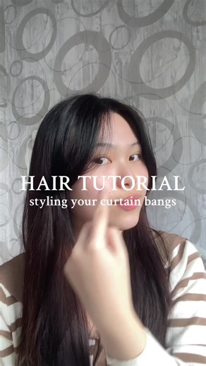 How to Style Curtain Bangs with Roller Clips | Hairstyle Tutorial