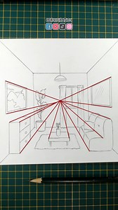 49K views · 1.5K reactions | Cómo dibujar con un Punto de fuga ✍ #dibujo #arte #tutorial #Drawing #art | Cornspiration | Facebook