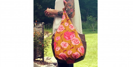 Summer Festival Sling Bag FREE sewing pattern with video - Sew Modern Bags
