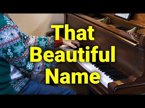 That Beautiful Name - Hymn - Lyrics