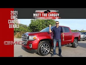 2021 GMC Canyon Denali - full walk around, review and test drive by Matt the car guy