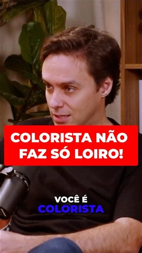 Colorista: Mais Que Loiros, Uma Arte Capilar #shorts