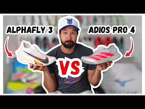 Adidas Adizero Adios Pro 4 vs Nike Alphafly 3 - Supershoe battle