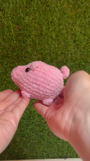Mini so sew Pig crochet pattern reveal