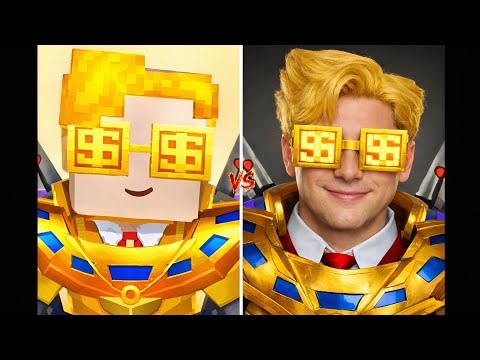 BLOCKMAN GO VS VIDA REAL (AI) PART 22