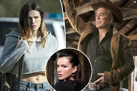 Bella Thorne accuses 'gross' Mickey Rourke of injuring her genitals on movie set: 'I had bruises on my pelvic bone'